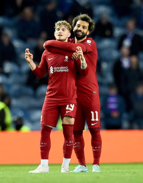 محمد صلاح و هارفي إليوت