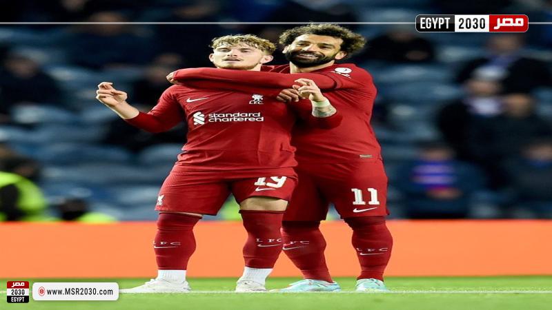 محمد صلاح و هارفي إليوت