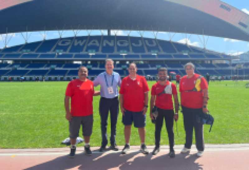 منتخب القوس والسهم يشارك في بطولة العالم بمدينة جوانجو