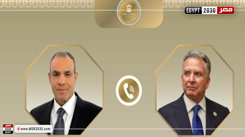 وزير الخارجية والمبعوث الأمريكي للشرق الأوسط