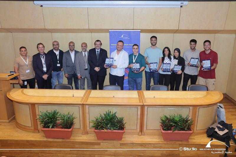 ختام فعاليات الهاكاثون في مكتبة الإسكندرية وتتويج الفرق الفائزة