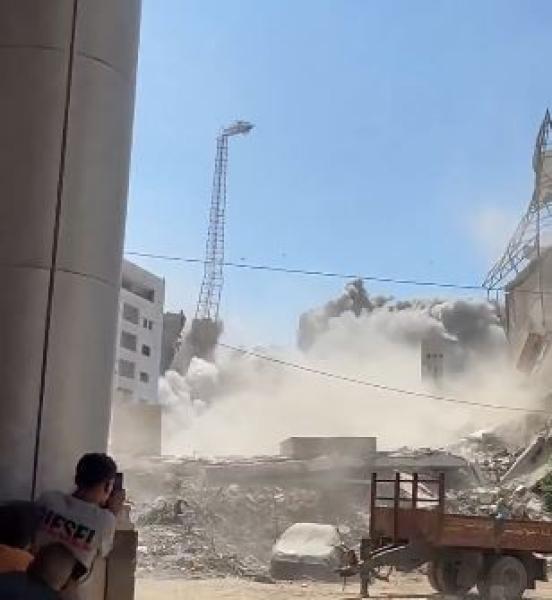 بعد تدميره.. عائلات برج السوسي بغزة تطلق نداء استغاثة للعالم