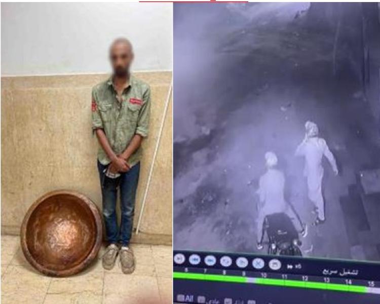 الداخلية تكشف ملابسات فيديو سرقة قطع نحاسية من داخل مصنع بالجيزة