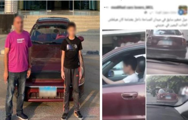 الداخلية تكشف ملابسات واقعة طفل يقود سيارة بالجيزة وتعريض حياته للخطر