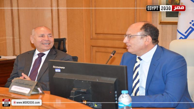 رئيس جامعة حلوان ومحافظ القاهرة