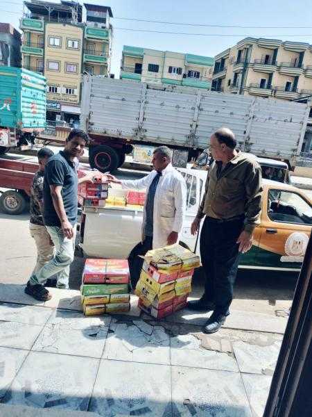 ضبط ٦٥ كرتونة رنجة منتهية الصلاحية و٤٦ كجم اسماك مجهولة المصدر باولاد صقر بمحافظة الشرقية