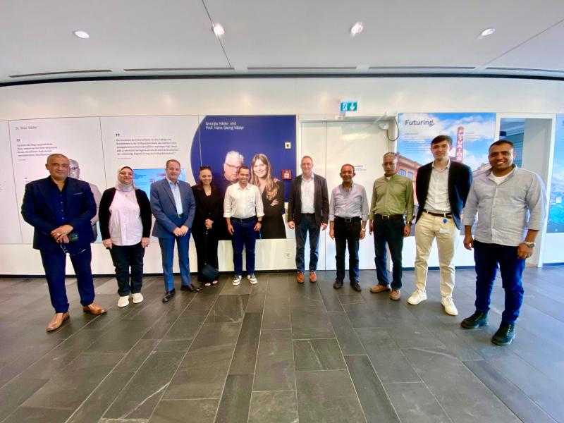 وفد من وزارة التضامن الاجتماعي يزور ألمانيا لمتابعة تجهيز مراكز التجميع والمواءمة ضمن مشروع توطين صناعة الأطراف الصناعية فى مصر