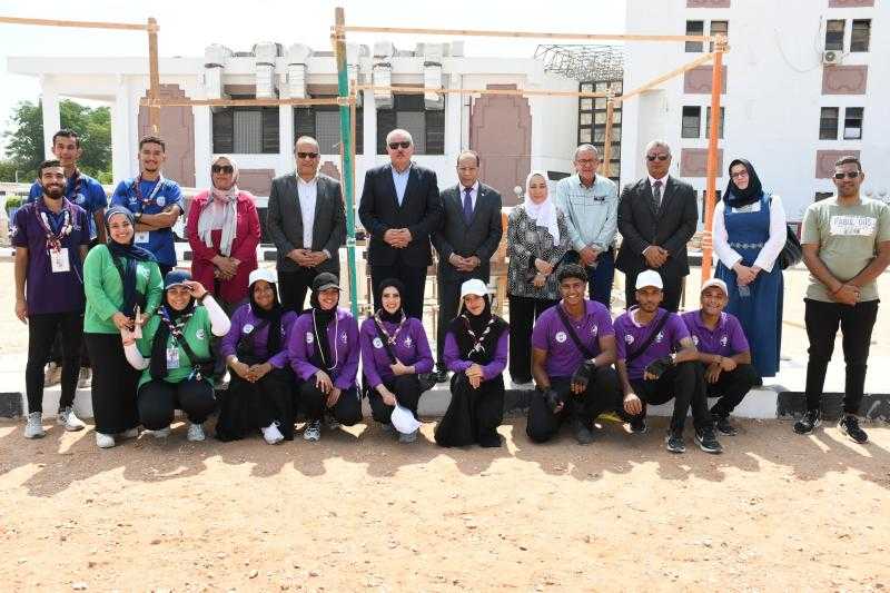 طلاب جامعة الإسماعيلية الجديدة الأهلية يشاركون في ملتقى الصداقة الخامس للجوالة