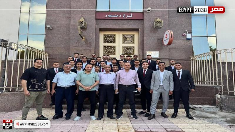 تجربة محاكاة عملية داخل فرع بنك مصر