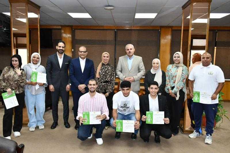 جامعة الإسماعيلية الجديدة الأهلية تكرم طلابها الفائزين في ملتقى الجلالة