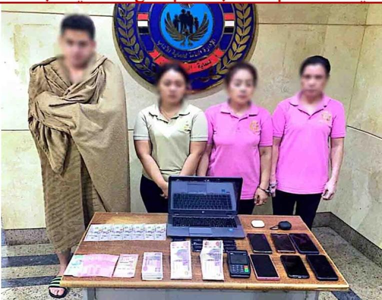 ضبط شبكة دعارة تستخدم  نادي صحي في أعمال منافية للآداب بالقاهرة