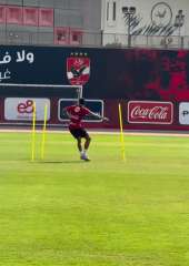 ياسين مرعي يواصل التأهيل في الأهلي استعدادًا للعودة من الإصابة