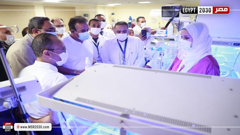 جولة الدكتور خالد عبدالغفار وزير الصحة