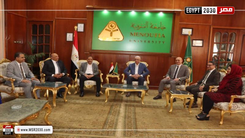 رئيس جامعة المنوفية 
