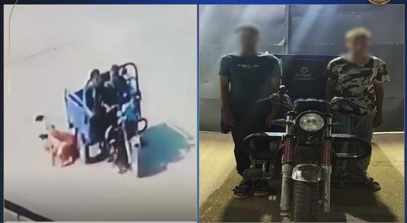الداخلية تكشف ملابسات فيديو خطف هاتف فتاة بالجيزة وضبط المتهمين