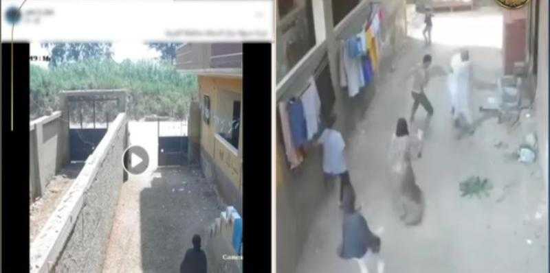 الداخلية تكشف ملابسات فيديو  مشاجرة بسبب الميراث في الغربية