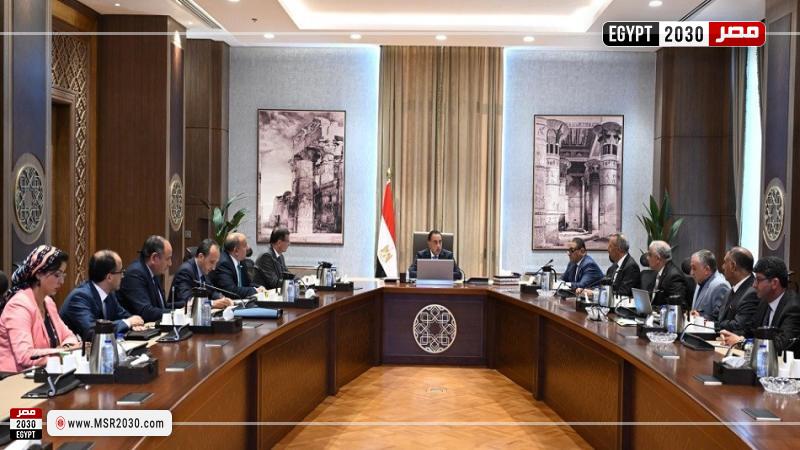 الدكتور مصطفى مدبولي، رئيس مجلس الوزراء خلال الاجتماع