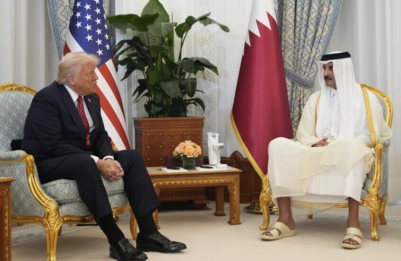 أمير قطر وترامب
