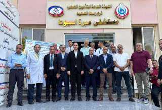نائب وزير الصحة يتفقد مشروع تطوير مستشفى أبنوب المركزي ومستشفى المبرة للتأمين الصحي بأسيوط