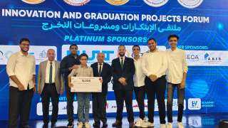 مشروع إنتاج الكهرباء من خلية وقود محلية بهيدروجين أخضر لطلاب هندسة المطرية يحصد المركز الثاني في مسابقة ملتقى الابتكارات