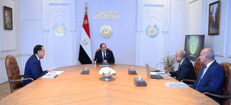 السيسي يستعرض موقف دعم وتطوير الشبكة القومية للكهرباء