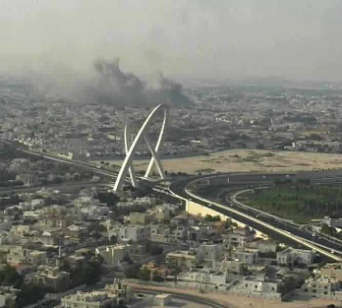 قصف الدوحة 
