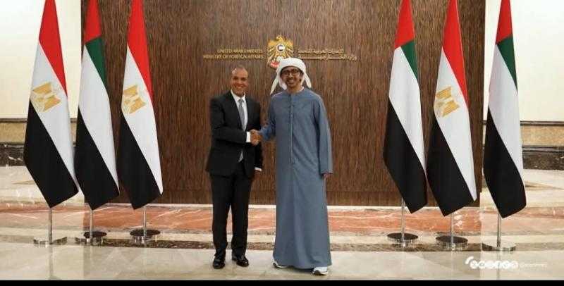 عبد العاطي ونظيره الإماراتي يؤكدان أهمية التنسيق المستمر لمواجهة التحديات المشتركة
