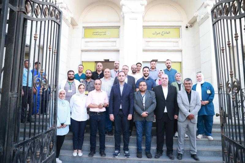 نائب وزير الصحة يتفقد مستشفى علاج الأورام بسمالوط والمركز الإقليمي لنقل الدم بالمنيا