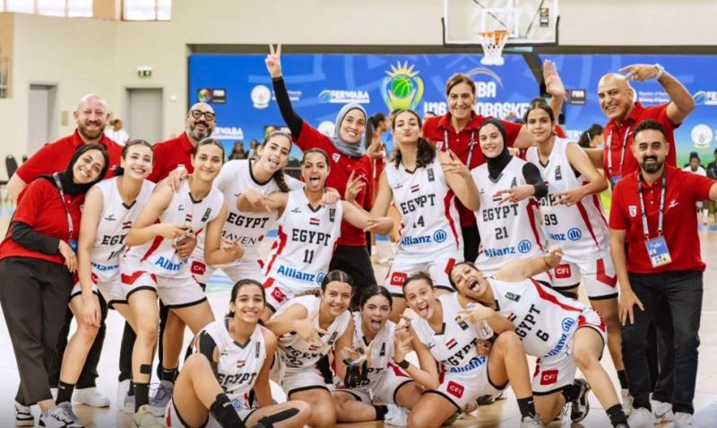 منتخب ناشئات السلة يفوز على تنزانيا ويتأهل لنصف نهائي الأفروباسكت