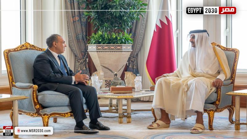 وزير الخارجية وأمير قطر