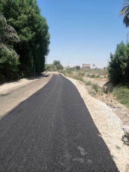 إدراج ورصف طرق جديدة بمراكز الأقصر ضمن الخطة الاستثمارية