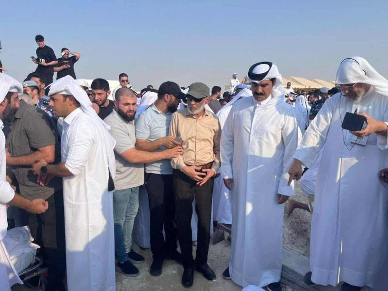 أول ظهور لقادة حماس 