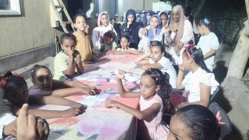 أنشطة متنوعة في قوافل المسرح المتنقل لقصور الثقافة بحاجر العديسات بالأقصر