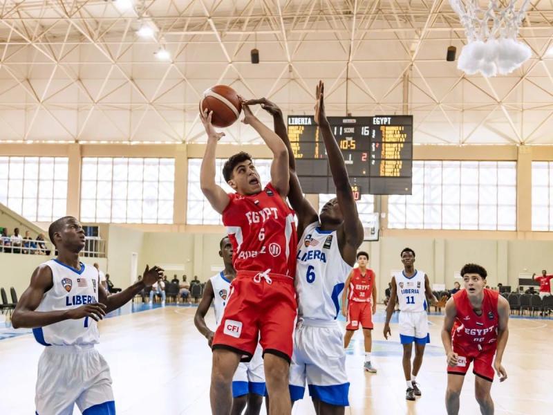 منتخب السلة يصطدم بأنجولا في ربع نهائي الأفروباسكت للناشئين