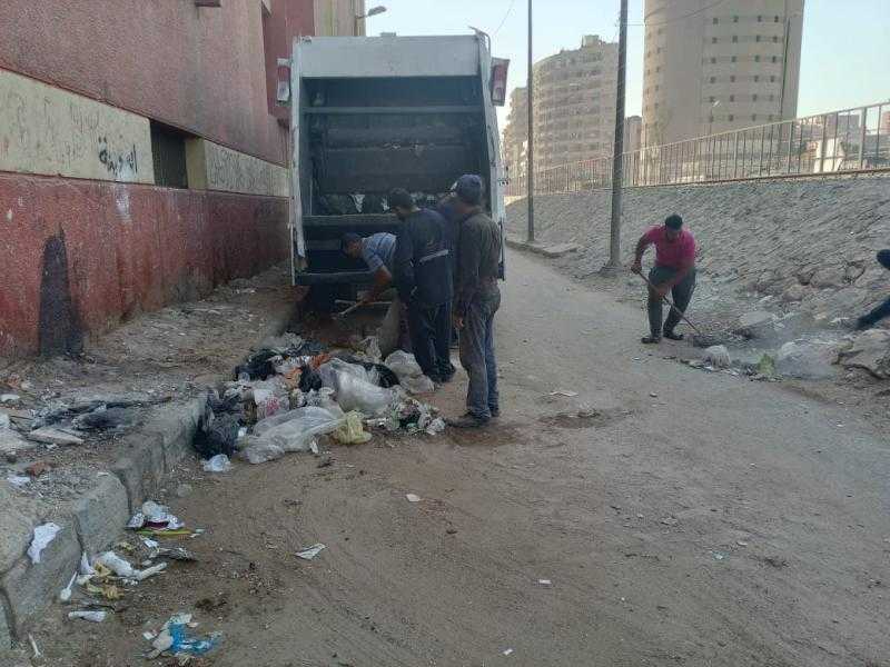 محافظ أسيوط : حملة نظافة مكبرة في نفق الزهراء ومحيط مديرية التنظيم والإدارة بحي شرق