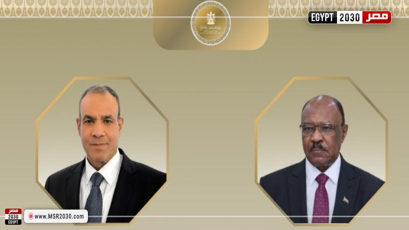 وزير الخارجية ونظيره السوداني