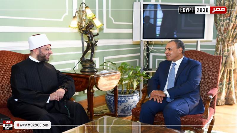 وزير الخارجية ووزير الأوقاف