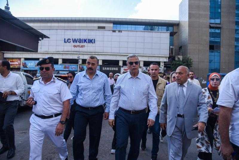 محافظ الإسكندرية يقوم بجولة مفاجئة بمنطقة سيدي جابر بنطاق حي شرق