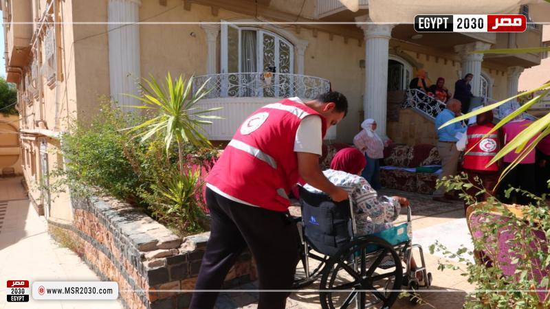 نقل النزيلات المتواجدات في الدار إلى مجمع حياة بالجيزة