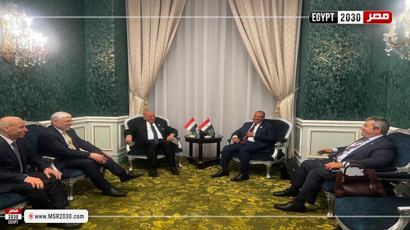 وزير الخارجية ونظيره العراقي