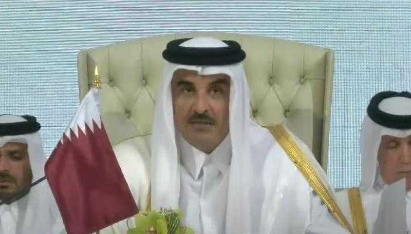 تصريح عاجل من أمير قطر بشأن حلم نتنياهو في المنطقة العربية
