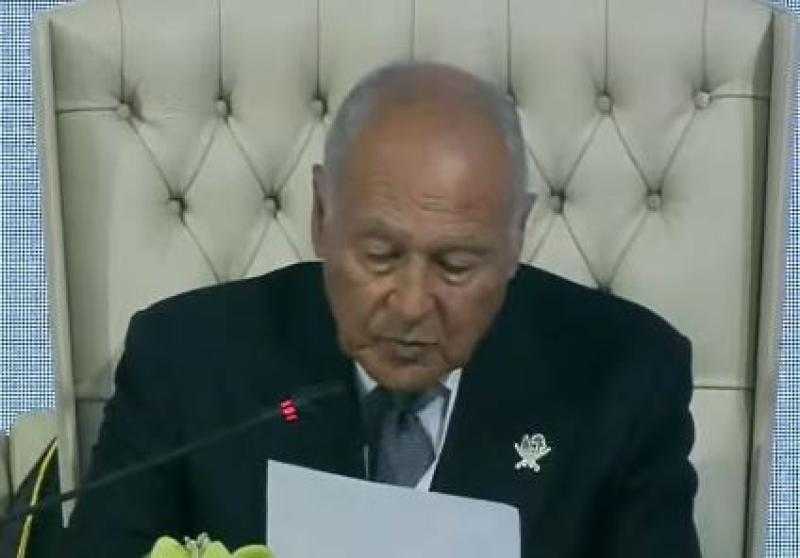 ماذا قال أبو الغيط في كلمته خلال القمة العربية الإسلامية الاستثنائية بالدوحة؟