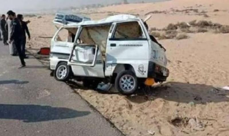 إصابة 5 أشخاص في انقلاب سيارة ”سوزوكي” بالقليوبية