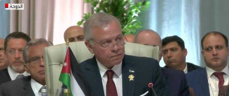 ملك الأردن: ضرورة مراجعة أدوات العمل العربي والإسلامي لمواجهة خطر الحكومة الإسرائيلية المتطرفة