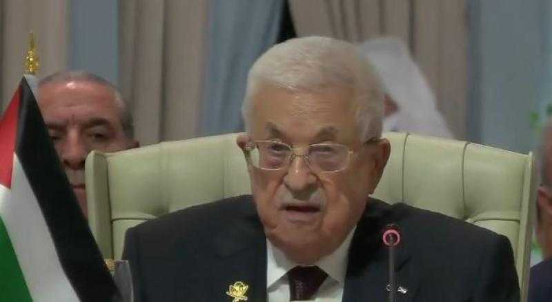 الرئيس الفلسطيني: وقف حرب الإبادة والتهجير الإسرائيلي هو مفتاح الأمن والاستقرار