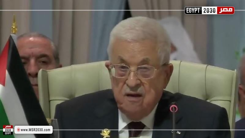 الرئيس الفلسطيني محمود عباس أبومازن