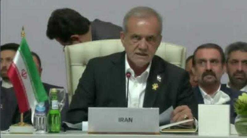 أول بيان عاجل من الرئيس الإيراني في القمة العربية الإسلامية