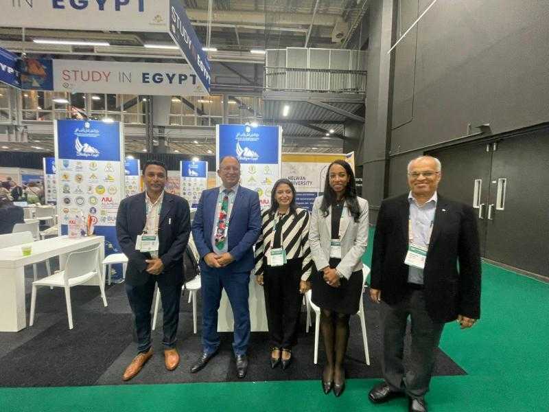 جامعة حلوان تعزز حضورها الدولي وتشارك في المعرض الدولي للتعليم العالي (EAIE) بالسويد
