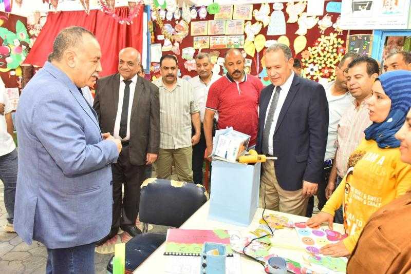 محافظ أسيوط يواصل متابعته لاستعدادات للعام الدراسي الجديد
