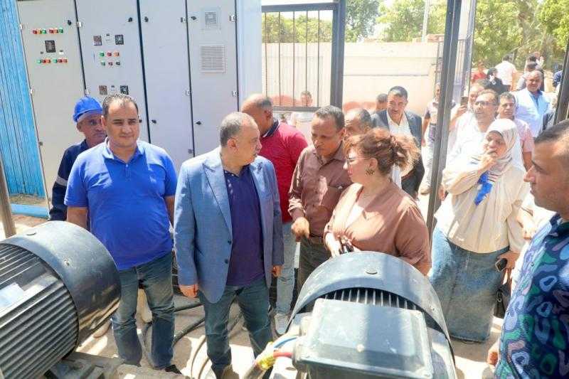 محافظ أسيوط يطلق تشغيل 3 بوسترات رفع مياه بمحطة البداري المرشحة لتغذية قرية النواورة والقرى المجاورة